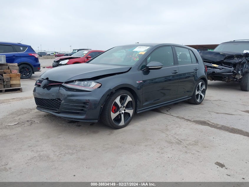 2016 VOLKSWAGEN GOLF GTI S 4-DOOR - 3VW4T7AU2GM063298