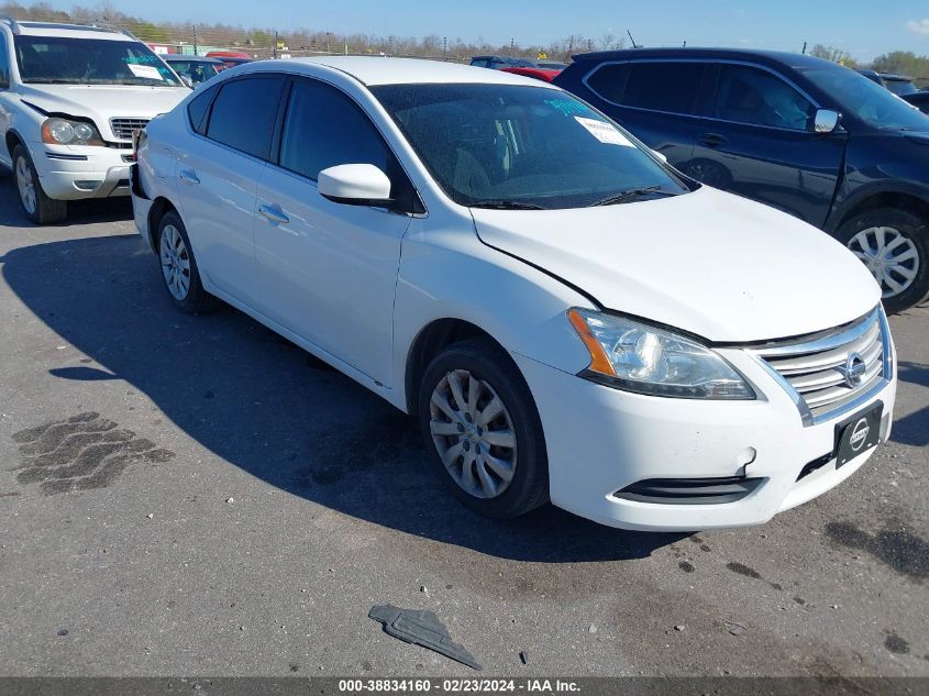 2015 Nissan Sentra Sv VIN: 3N1AB7AP6FY264781 Lot: 38834160