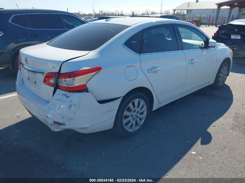 2015 Nissan Sentra Sv VIN: 3N1AB7AP6FY264781 Lot: 38834160