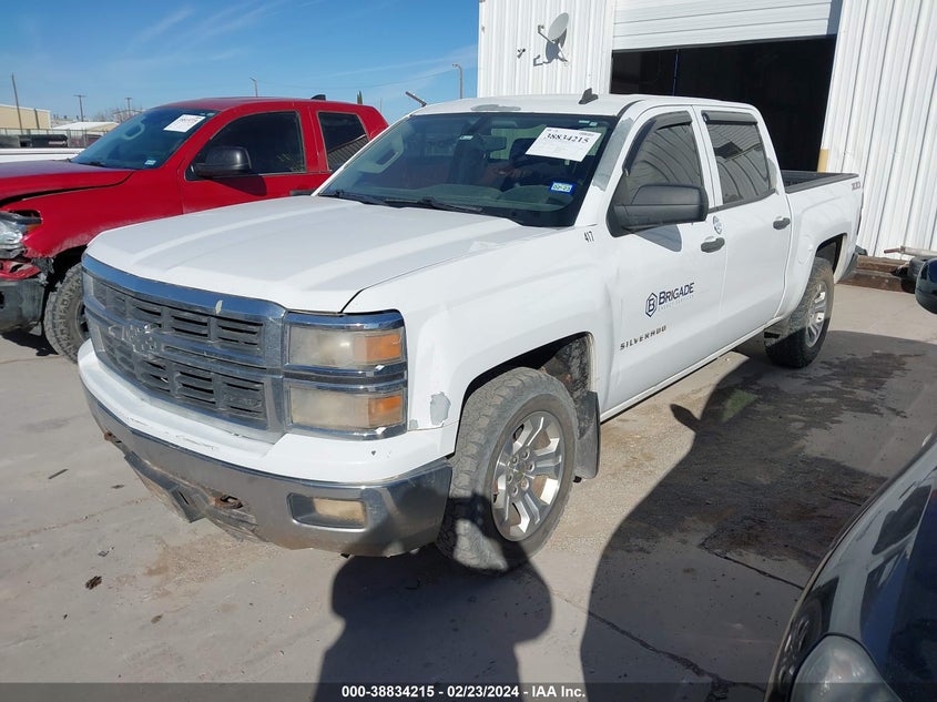 2014 CHEVROLET SILVERADO 1500 2LT - 3GCUKRECXEG124475