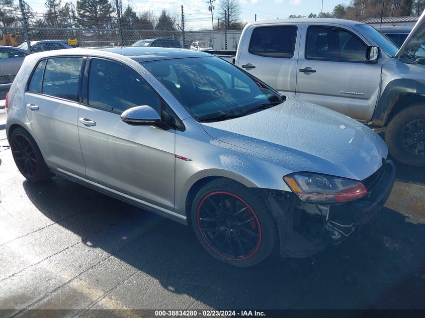 2015 VOLKSWAGEN GOLF GTI 2.0T AUTOBAHN 4-DOOR - 3VW5T7AUXFM049863