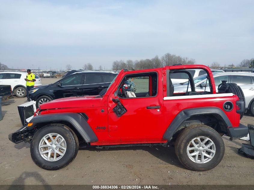 2023 Jeep Wrangler 2-Door Sport S 4X4 VIN: 1C4HJXAG5PW659669 Lot: 38834306