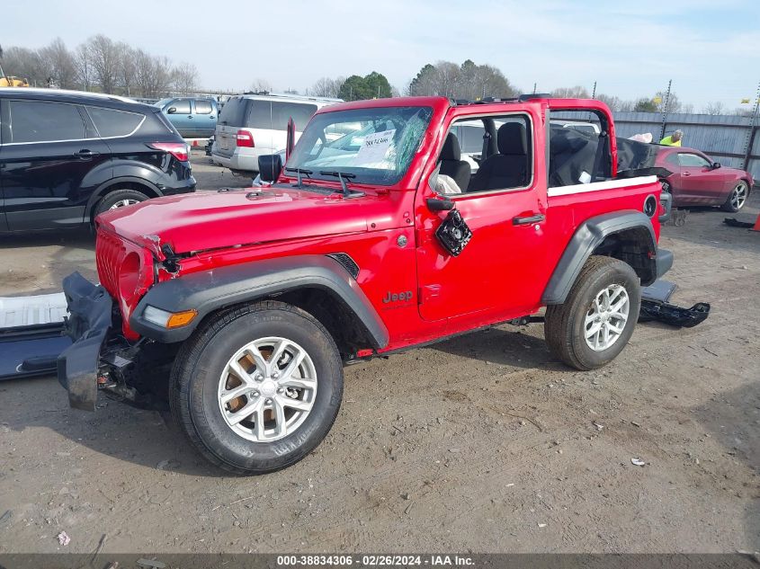 2023 Jeep Wrangler 2-Door Sport S 4X4 VIN: 1C4HJXAG5PW659669 Lot: 38834306