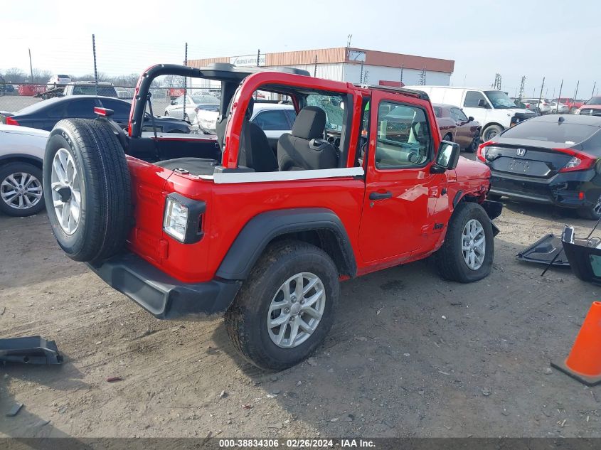 2023 Jeep Wrangler 2-Door Sport S 4X4 VIN: 1C4HJXAG5PW659669 Lot: 38834306