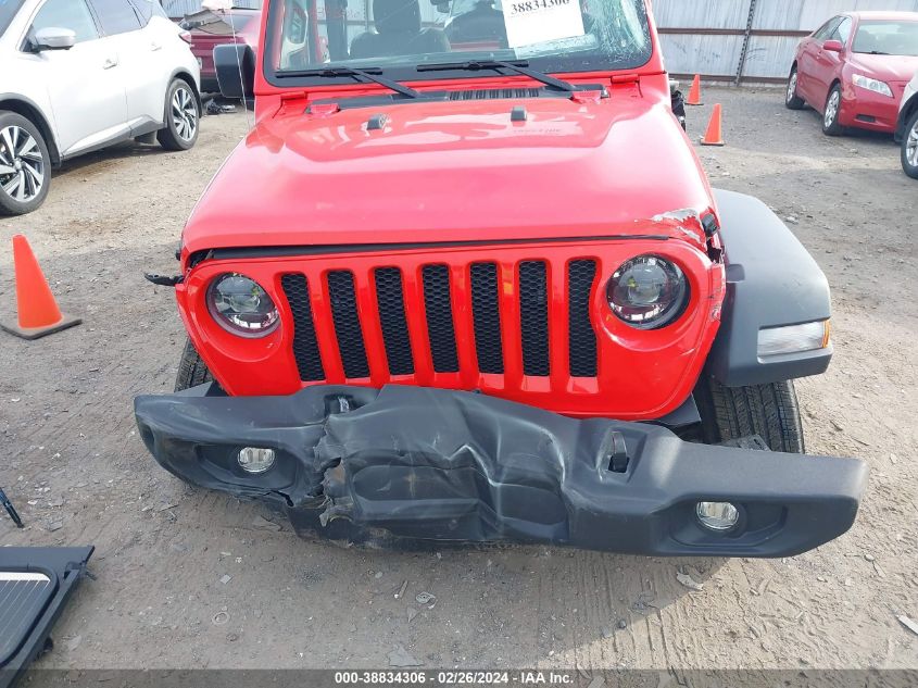 2023 Jeep Wrangler 2-Door Sport S 4X4 VIN: 1C4HJXAG5PW659669 Lot: 38834306