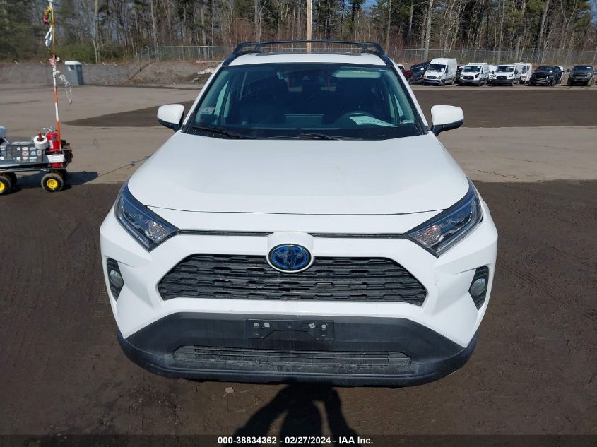 2021 Toyota Rav4 Xle Hybrid VIN: 4T3RWRFVXMU025275 Lot: 38834362