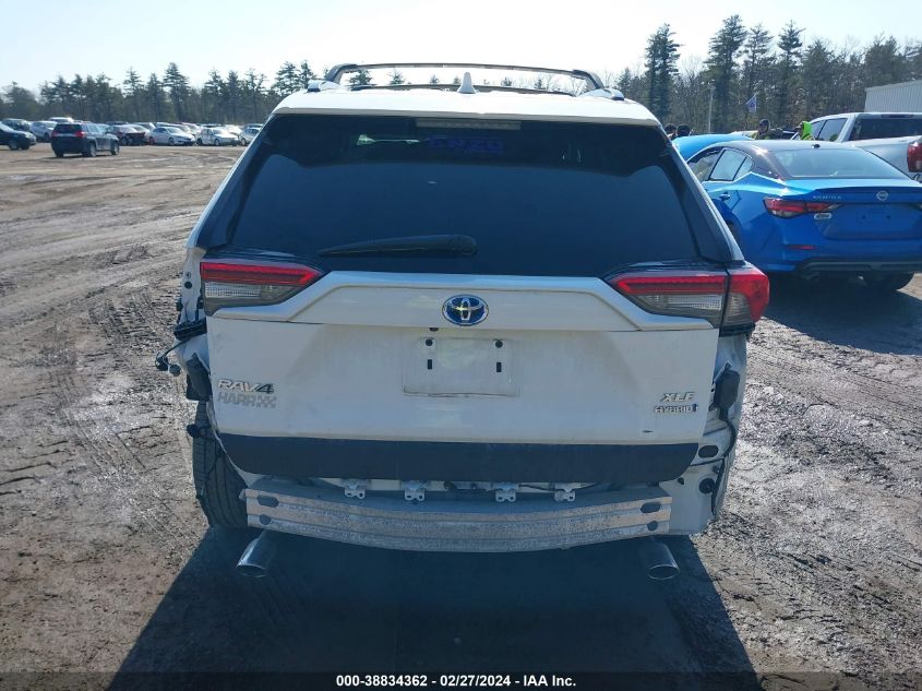 2021 Toyota Rav4 Xle Hybrid VIN: 4T3RWRFVXMU025275 Lot: 38834362