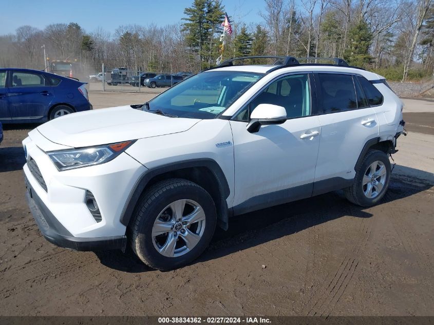 2021 Toyota Rav4 Xle Hybrid VIN: 4T3RWRFVXMU025275 Lot: 38834362