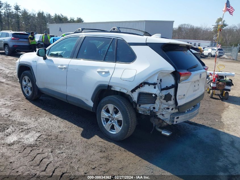 2021 Toyota Rav4 Xle Hybrid VIN: 4T3RWRFVXMU025275 Lot: 38834362