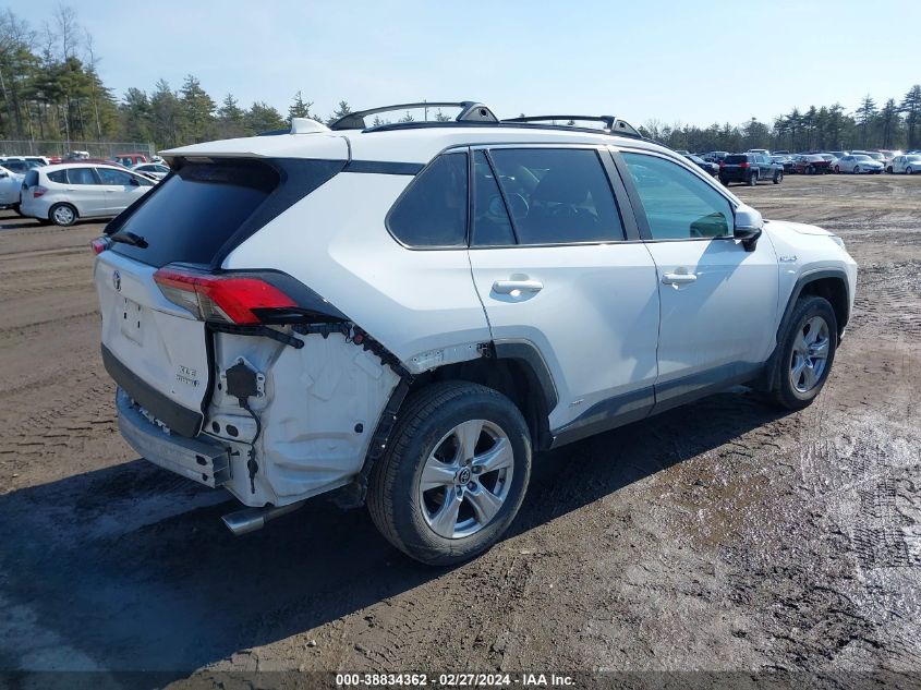 2021 Toyota Rav4 Xle Hybrid VIN: 4T3RWRFVXMU025275 Lot: 38834362