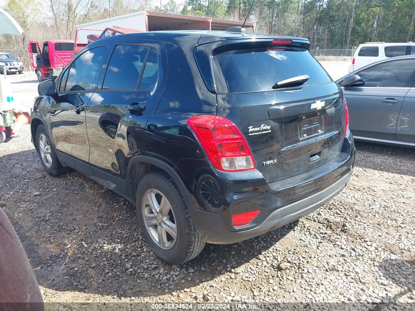 VIN KL7CJKSB6LB043123 2020 CHEVROLET TRAX FWD LS