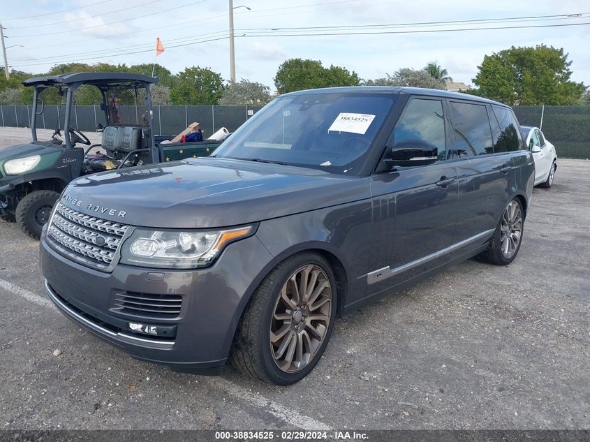 VIN SALGS5FE2HA359065 2017 LAND ROVER RANGE ROVER 5.0L V8 SUPERCHARGED