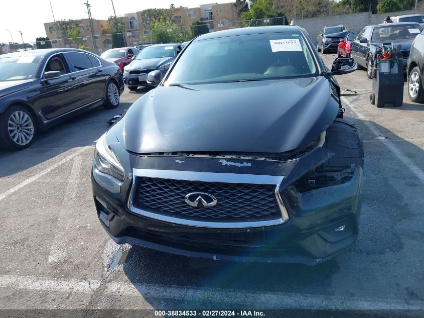 2018 Infiniti Q50 2.0T Pure VIN: JN1CV7AR5JM280726 Lot: 38834533