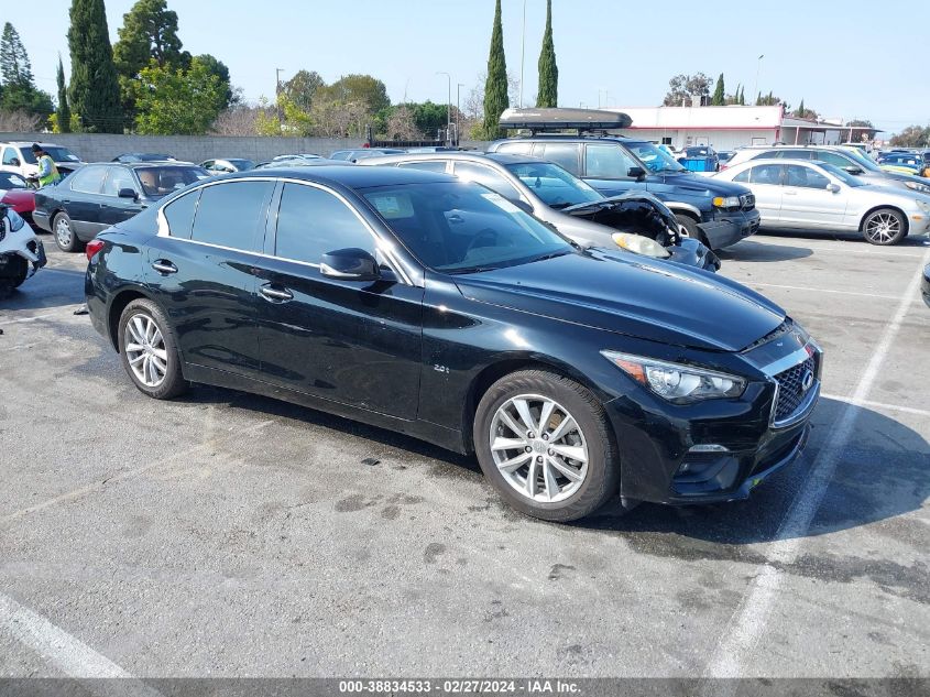 2018 Infiniti Q50 2.0T Pure VIN: JN1CV7AR5JM280726 Lot: 38834533