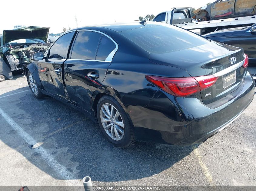 2018 Infiniti Q50 2.0T Pure VIN: JN1CV7AR5JM280726 Lot: 38834533