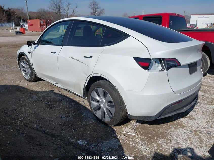 VIN 7SAYGDEE3PF791889 2023 TESLA MODEL Y