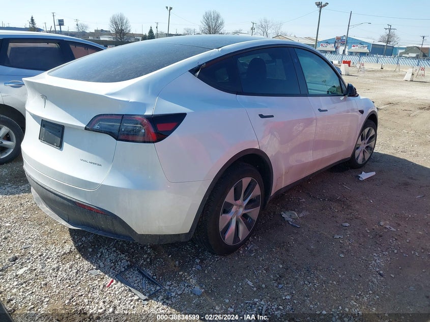 VIN 7SAYGDEE3PF791889 2023 TESLA MODEL Y