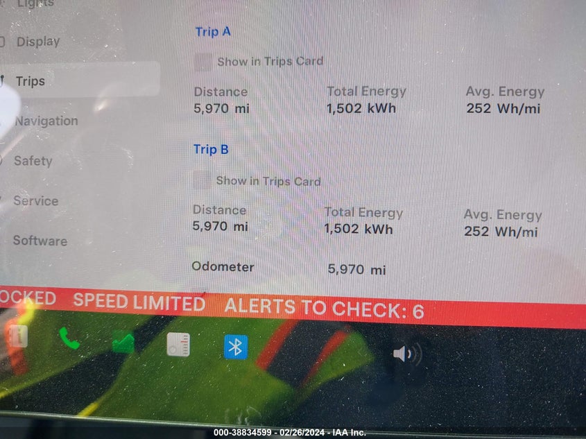 VIN 7SAYGDEE3PF791889 2023 TESLA MODEL Y