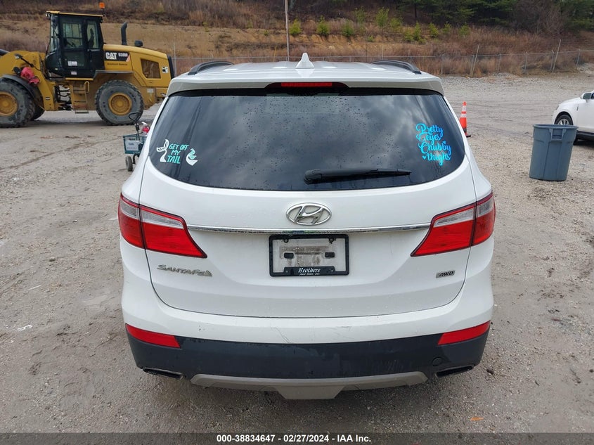 2016 HYUNDAI SANTA FE SE - KM8SNDHF7GU143830