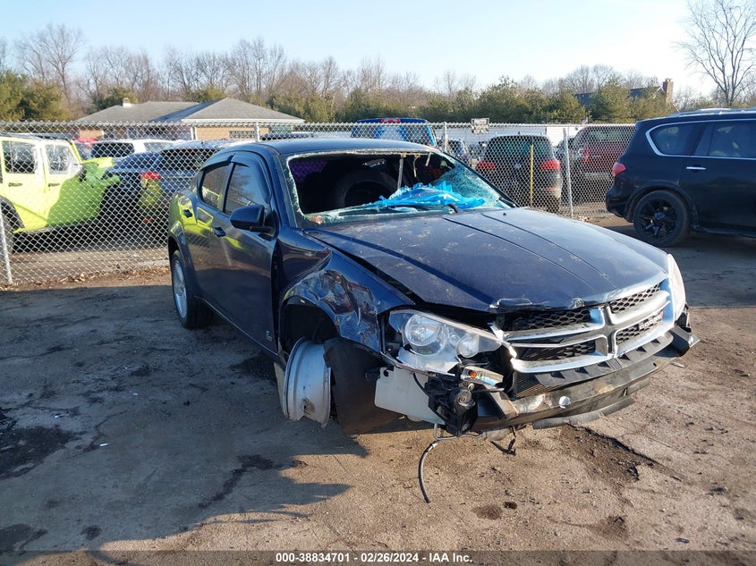 2013 DODGE AVENGER SE - 1C3CDZAB7DN563274