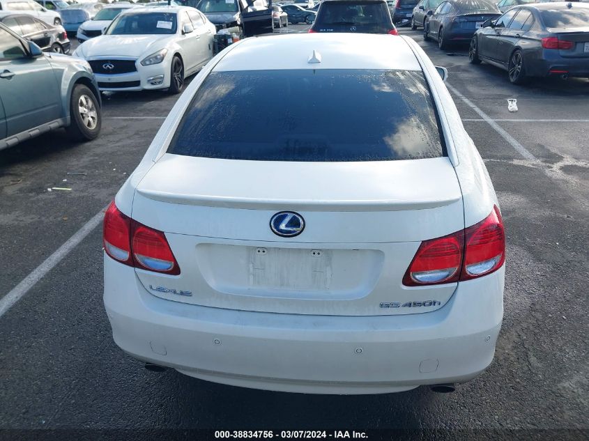 2008 Lexus Gs 450H VIN: JTHBC96S385012833 Lot: 38834756