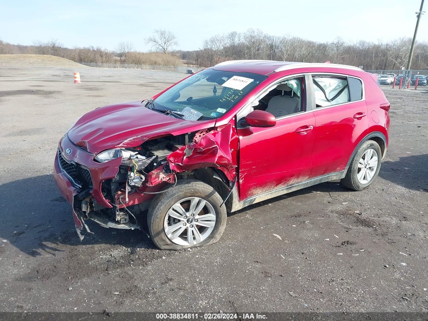 2019 KIA SPORTAGE LX - KNDPMCAC7K7515584