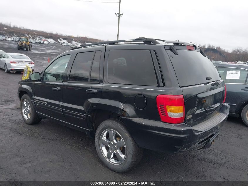 2000 Jeep Grand Cherokee Limited VIN: 1J4GW58S8YC271764 Lot: 38834899