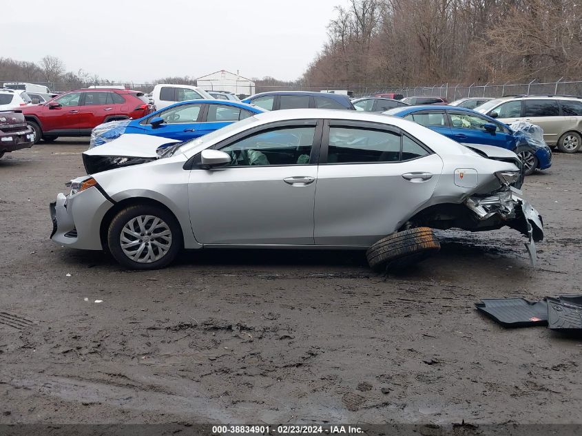 2019 Toyota Corolla Le VIN: 5YFBURHE5KP897911 Lot: 38834901