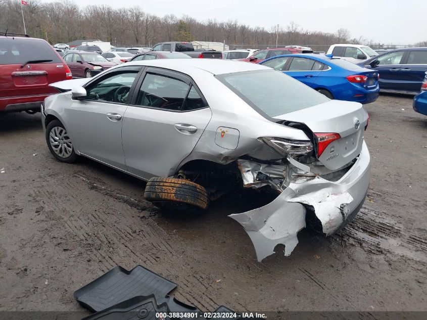 2019 Toyota Corolla Le VIN: 5YFBURHE5KP897911 Lot: 38834901