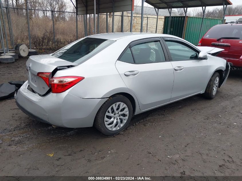 2019 Toyota Corolla Le VIN: 5YFBURHE5KP897911 Lot: 38834901