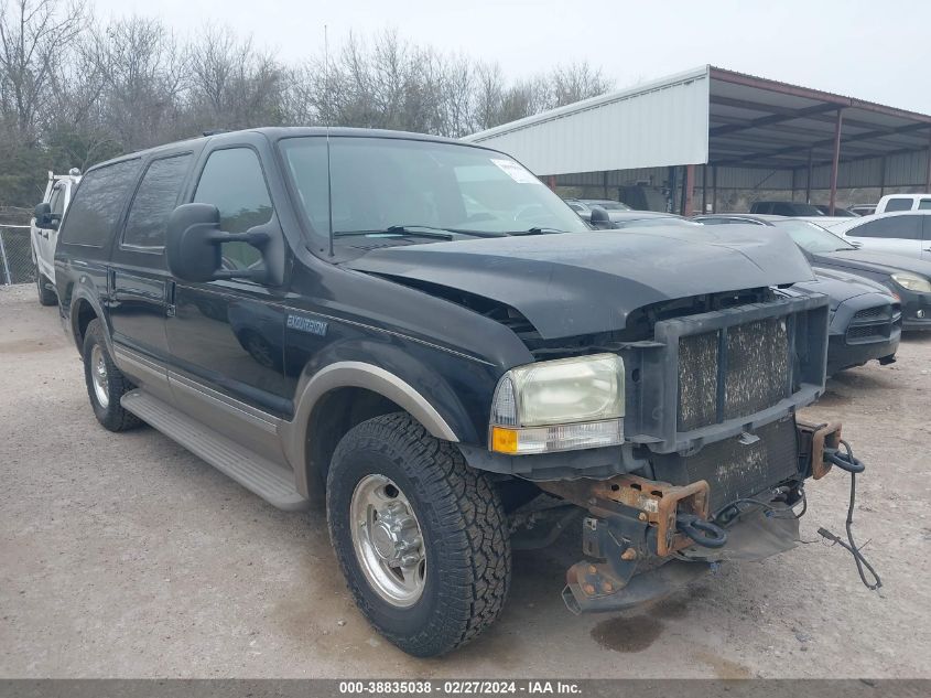 2002 Ford Excursion Limited VIN: 1FMNU42F42EB46342 Lot: 38835038