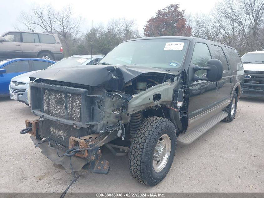 2002 Ford Excursion Limited VIN: 1FMNU42F42EB46342 Lot: 38835038