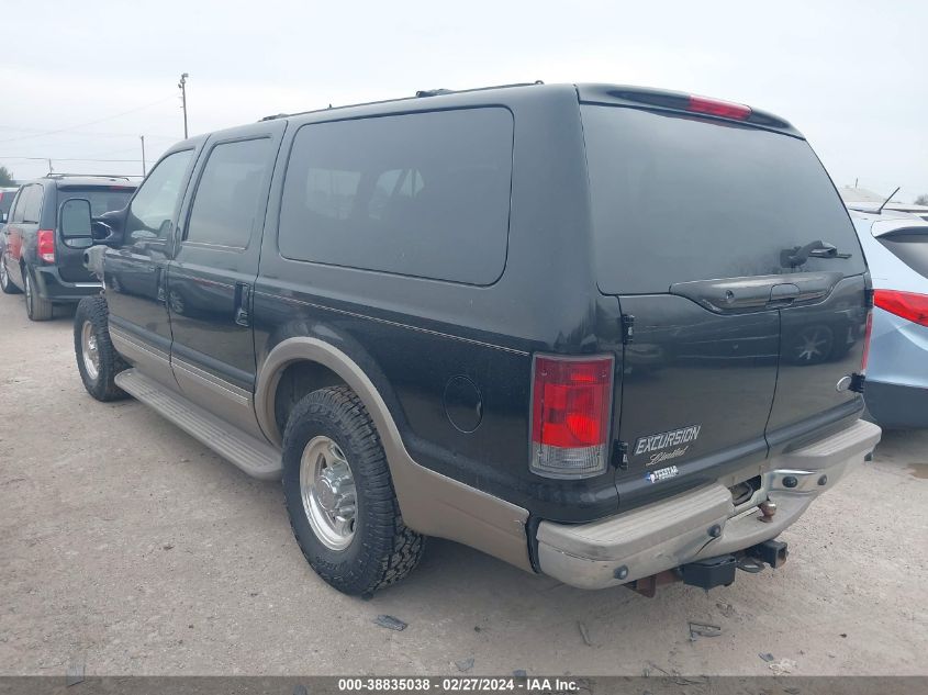 2002 Ford Excursion Limited VIN: 1FMNU42F42EB46342 Lot: 38835038