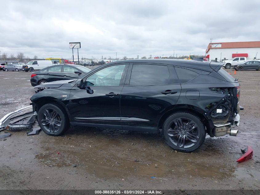 2021 Acura Rdx A-Spec Package VIN: 5J8TC2H61ML039386 Lot: 38835126