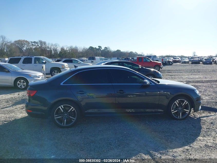 VIN WAUENAF46HN046810 2017 AUDI A4 PREMIUM PLUS