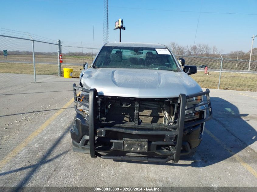 2020 Chevrolet Silverado 1500 4Wd Standard Bed Wt VIN: 3GCUYAEF4LG343200 Lot: 38835339