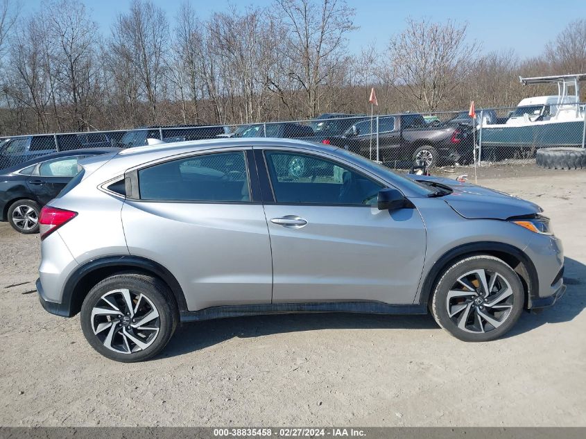 2019 Honda Hr-V Sport VIN: 3CZRU6H15KG704456 Lot: 38835458