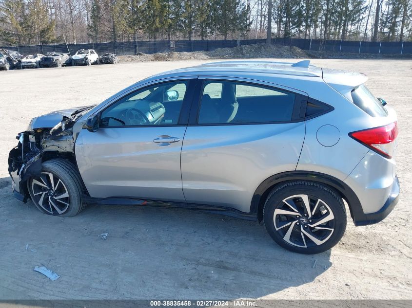 2019 Honda Hr-V Sport VIN: 3CZRU6H15KG704456 Lot: 38835458