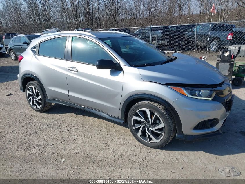 2019 Honda Hr-V Sport VIN: 3CZRU6H15KG704456 Lot: 38835458