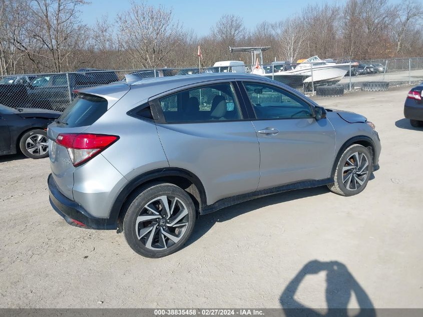 2019 Honda Hr-V Sport VIN: 3CZRU6H15KG704456 Lot: 38835458