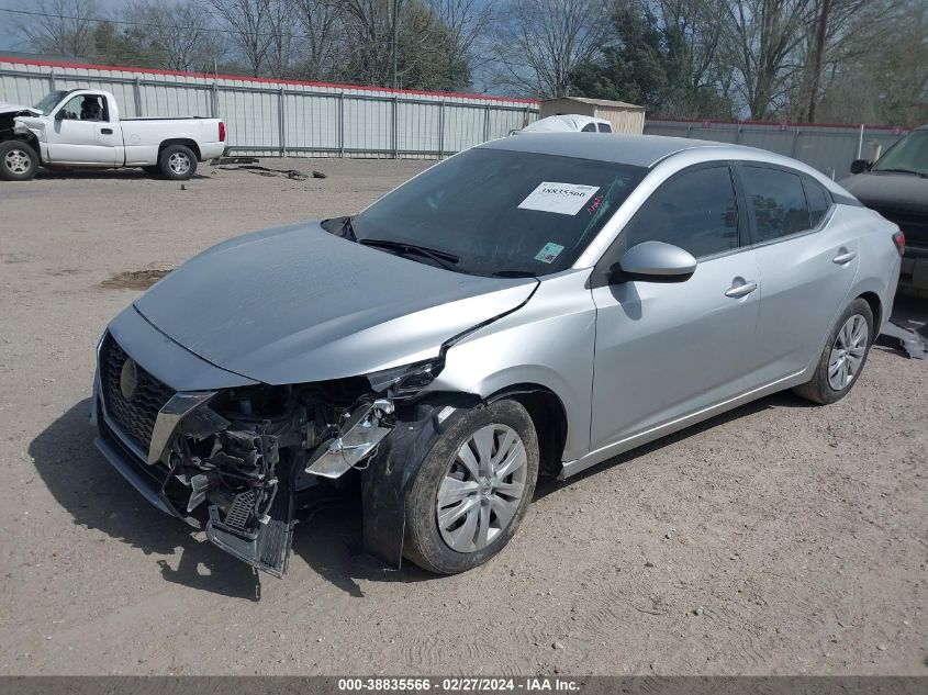 2023 Nissan Sentra S Xtronic Cvt VIN: 3N1AB8BV9PY227938 Lot: 38835566