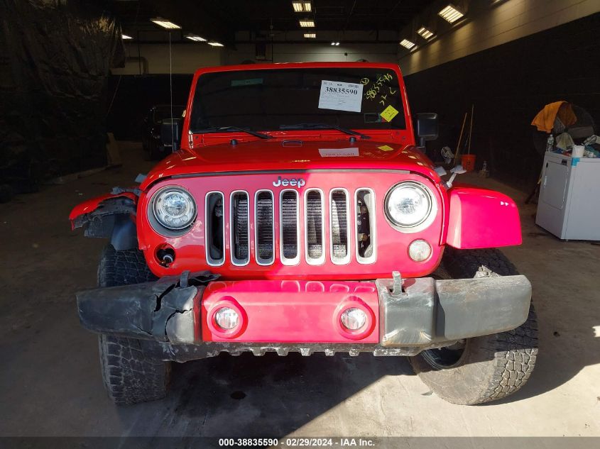 2017 Jeep Wrangler Unlimited Sahara 4X4 VIN: 1C4HJWEG6HL543338 Lot: 38835590