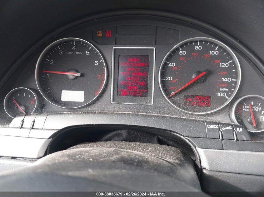 2002 Audi A4 1.8T VIN: WAULC68EX2A214284 Lot: 38835679