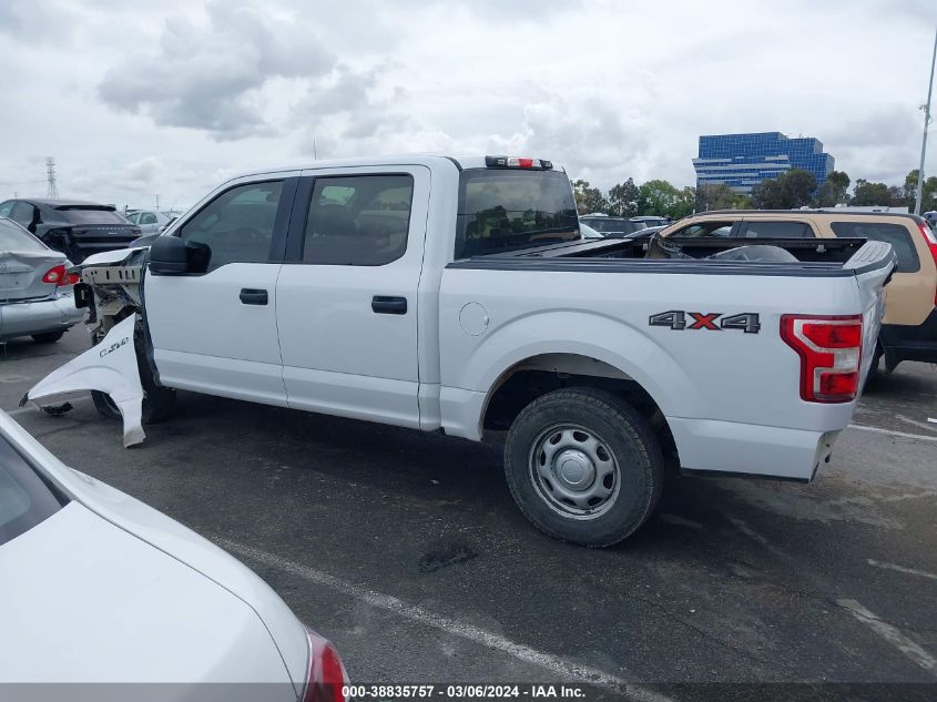 2018 Ford F-150 Xl VIN: 1FTEW1E56JKE72661 Lot: 38835757