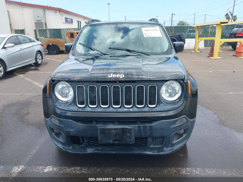 2017 Jeep Renegade Latitude Fwd VIN: ZACCJABB6HPE44178 Lot: 38835970