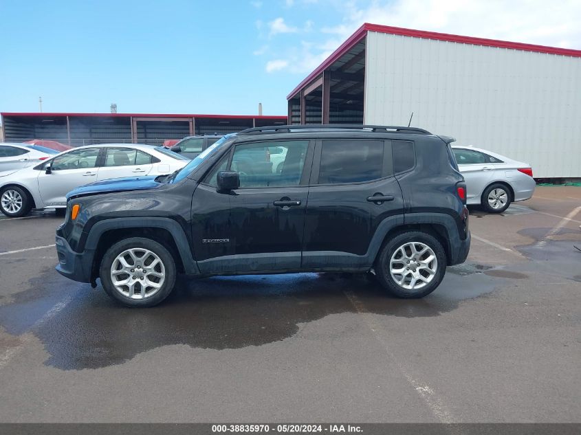2017 Jeep Renegade Latitude Fwd VIN: ZACCJABB6HPE44178 Lot: 38835970