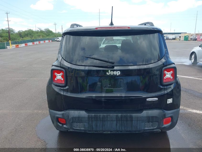 2017 Jeep Renegade Latitude Fwd VIN: ZACCJABB6HPE44178 Lot: 38835970