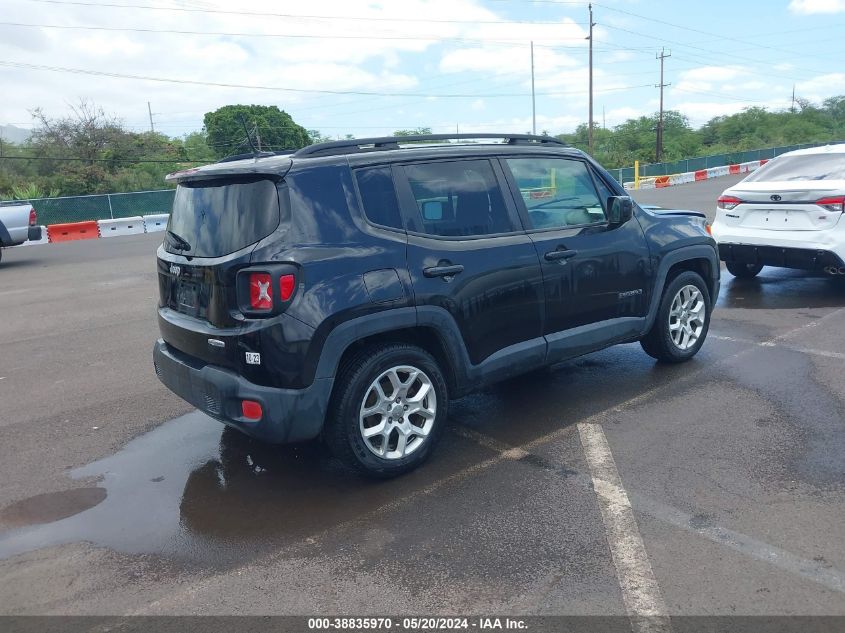 2017 Jeep Renegade Latitude Fwd VIN: ZACCJABB6HPE44178 Lot: 38835970