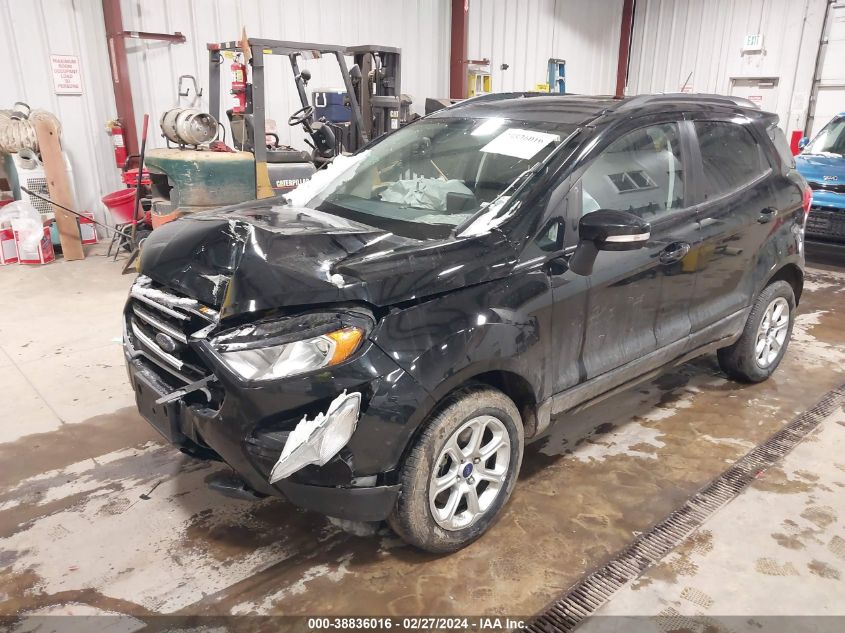 2022 FORD ECOSPORT SE - MAJ6S3GL1NC465405