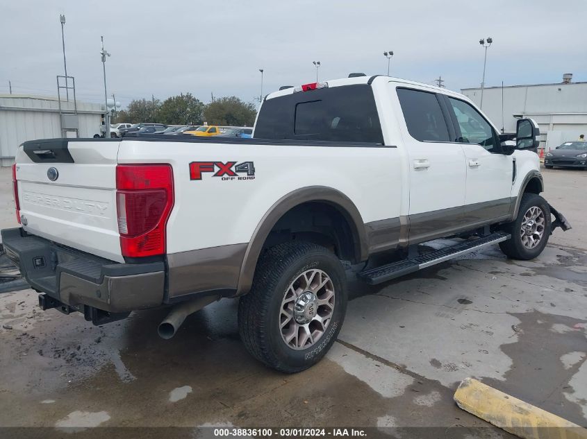 2022 Ford F-250 King Ranch VIN: 1FT7W2BN0NEC85987 Lot: 38836100